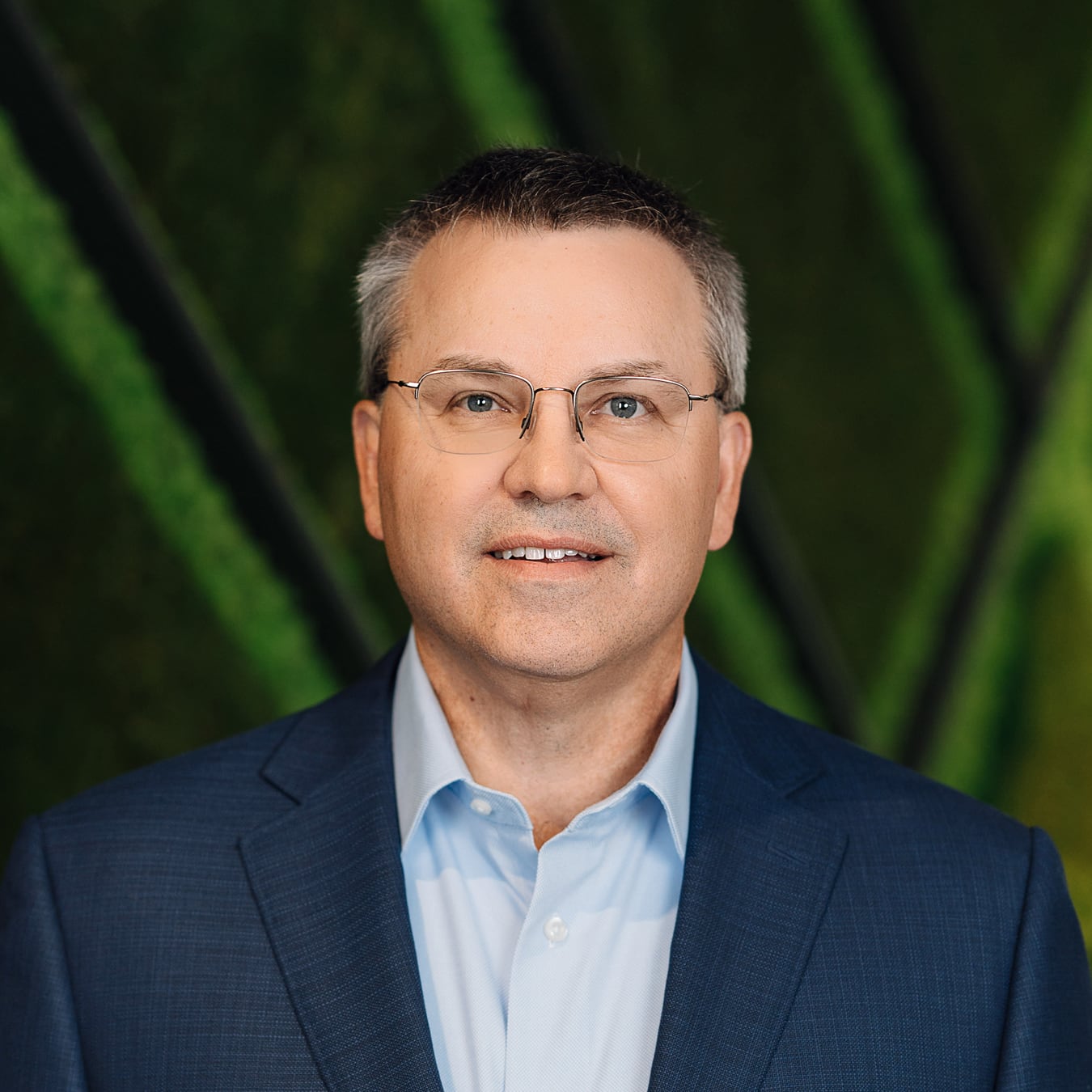 Portrait of Sam Eathington, Executive Vice President, Chief Technology and Digital Officer at Corteva