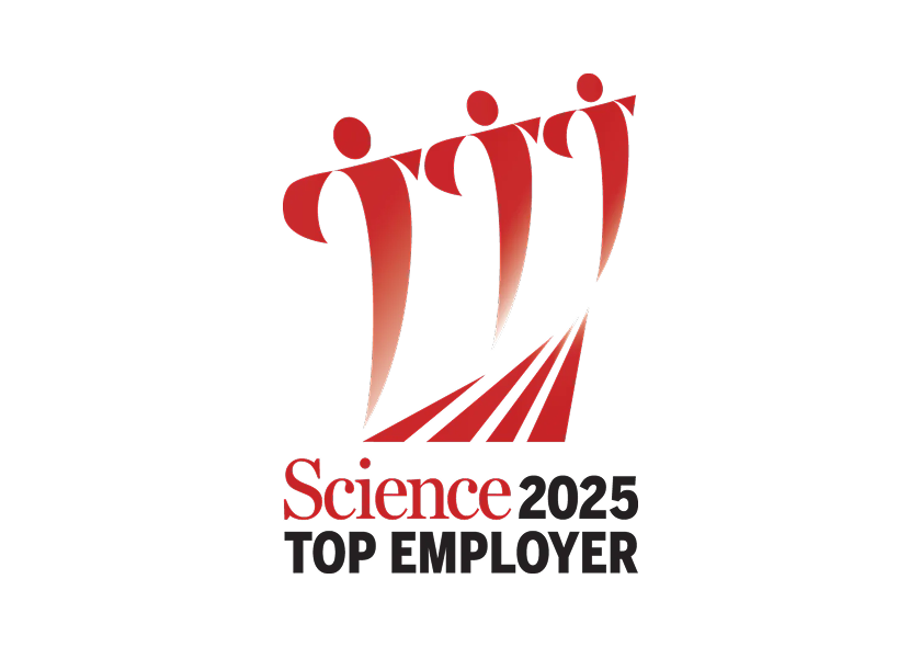 Science Magazine, 2025 Top Employer logo